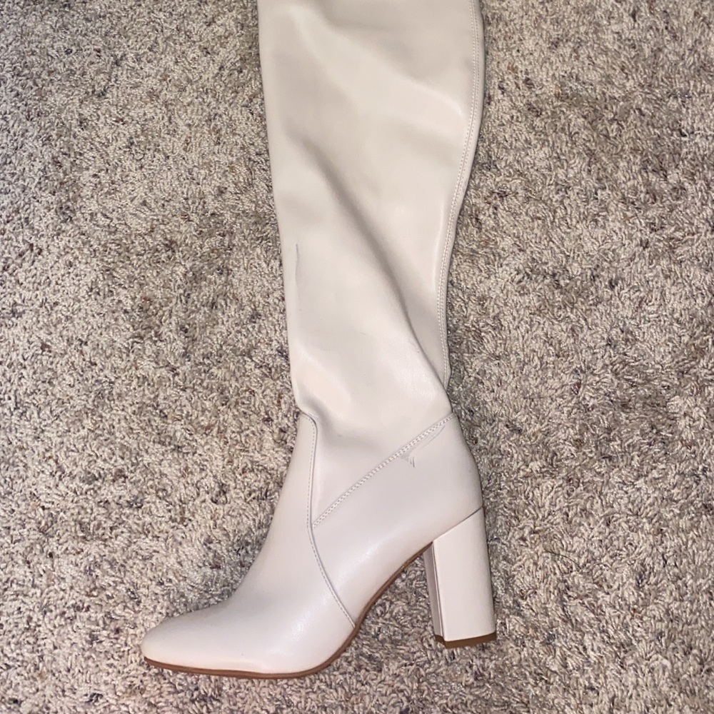 Knee high boots. NEVER WORN